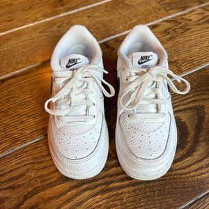 Toddler Nike Force 1 / White/Black / Size 10C
